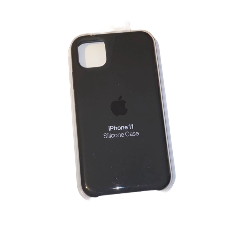 iPhone 11 Black Silicone Case
